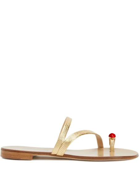 Inel Giuseppe Zanotti din piele auriu