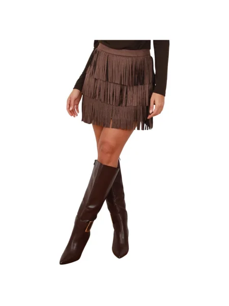 Fustă La Modeuse maro