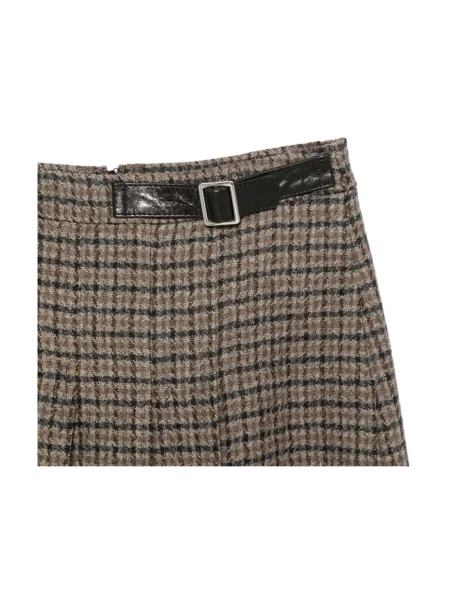 Spódnica midi Seventy brązowa
