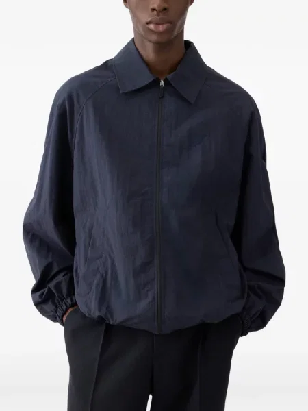 Geacă Jacquemus cu broderie albastru