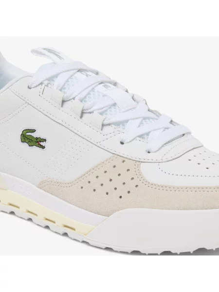 Lacoste Skórzane Sneakersy Slam Break białe