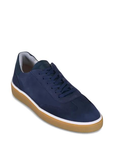 Sneakerși Aquatalia din piele de căprioară albastru