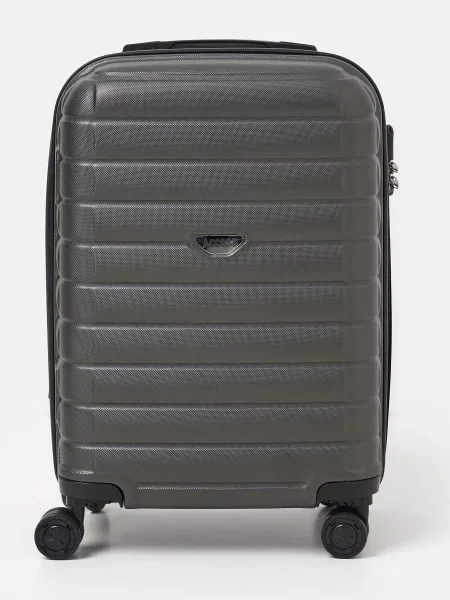 Чемодан Ricco Grande серый