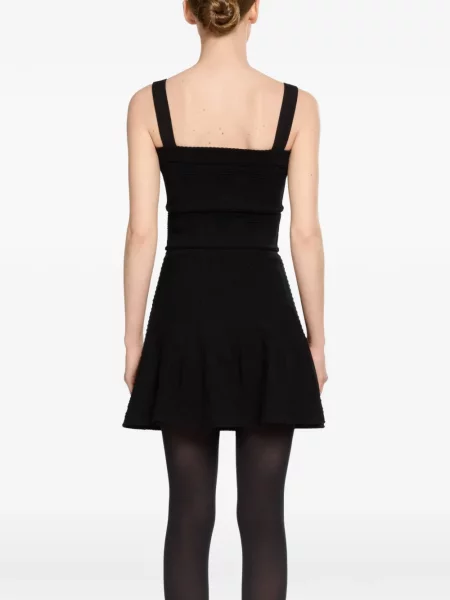 Top Elie Saab tricotate negru