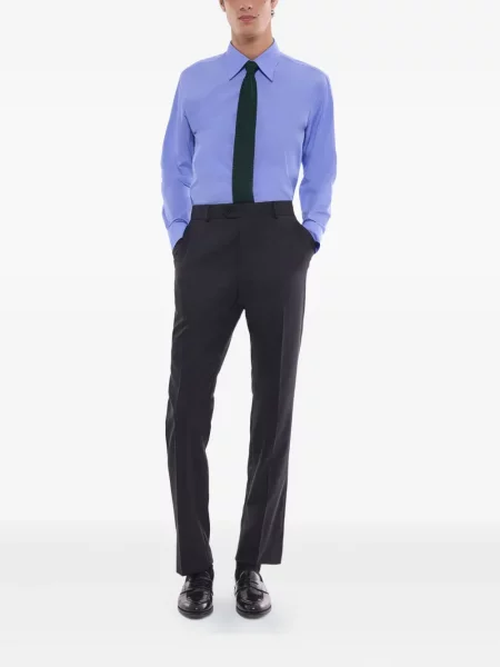 Pantaloni Fursac plisate negru