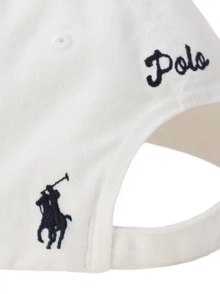 Șapcă Polo Ralph Lauren de mătase cu broderie cu dungi negru