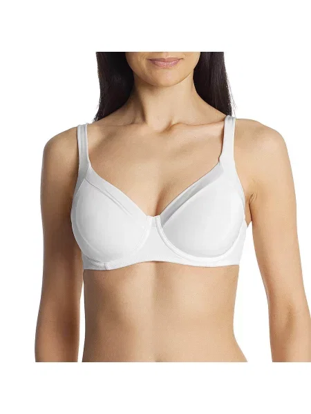 Мягкий бюстгальтер на косточках білий