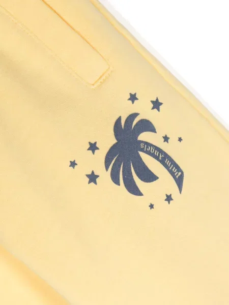 Spodnie dziecięce Palm Angels żółte