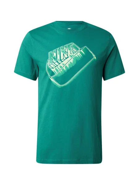 Nike Sportswear Tricou FUTURA / verde smarald galben