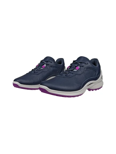 ECCO Sneakersy Biom Energi Lea Tmavomodrá