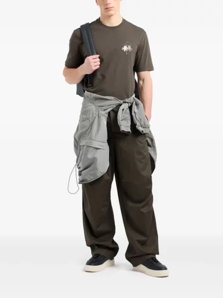 Tricou Armani Exchange verde