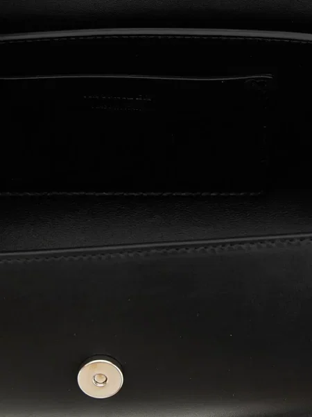 Geanta de piele Jil Sander din piele negru