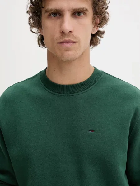 Суитчър Tommy Jeans зелено