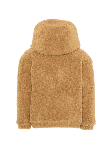 Kurtka dziecięca Moschino brązowa