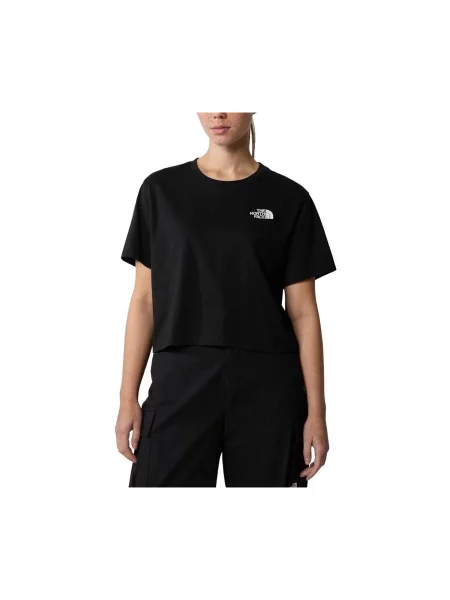 Majica The North Face ošišan crna