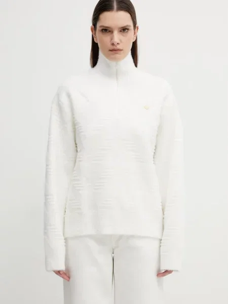 Μπλούζα adidas Originals Knit HZ λευκό