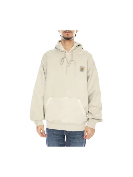 Bluza Carhartt WIP Hooded Vista Sweat UNISEX Fleur De Sel Garment Dyed L beżowa