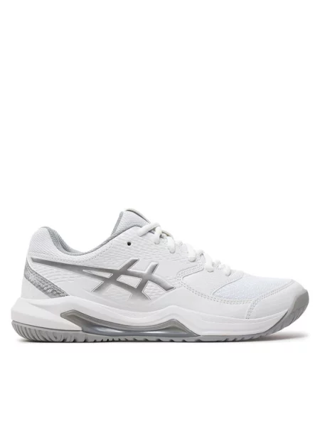 ASICS Sportske cipele Dedicate 8 srebrno siva bijela