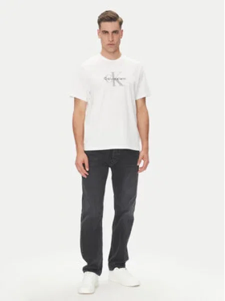 Tričko Calvin Klein Jeans bílé