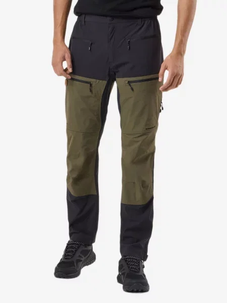 SWEDEMOUNT Outdoorové kalhoty Lofoten khaki