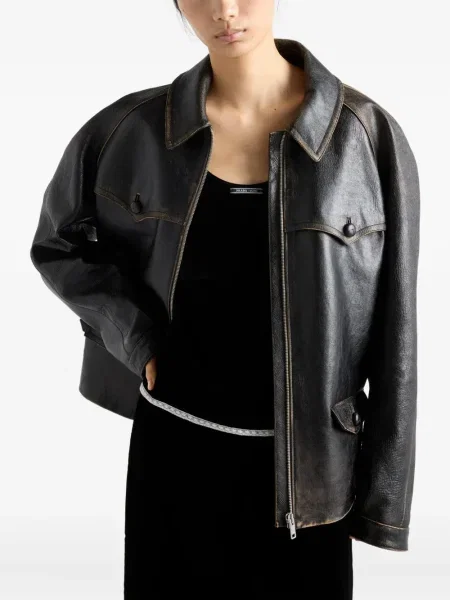 Top Prada de catifea negru