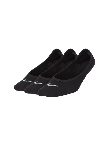 Nike Sportswear Športové ponožky Lightweight No-Show / biela čierna