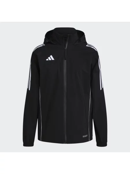 ADIDAS kurtka przeciwdeszczowa treningowa M czarna