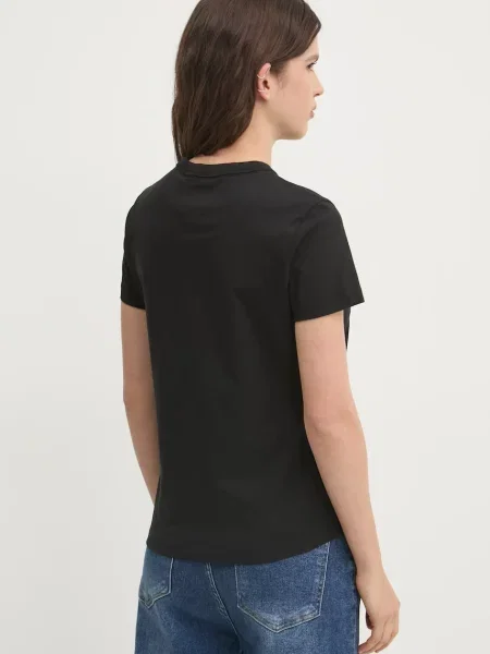 Tričko Tommy Jeans černá