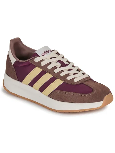 ADIDAS SPORTSWEAR Rövid szárú sportcipők Run / gesztenyebarna / pasztellsárga barna