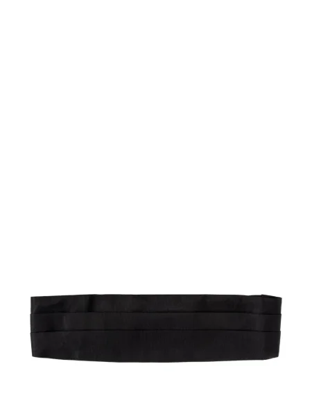 Hedvábný oblek Giorgio Armani černý