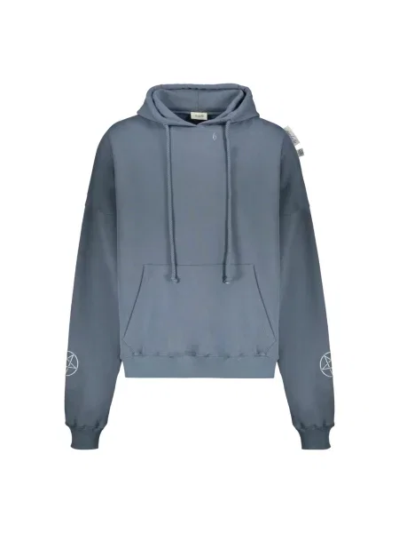 Bluza z kapturem Isabella 1985 z kapturem niebieska