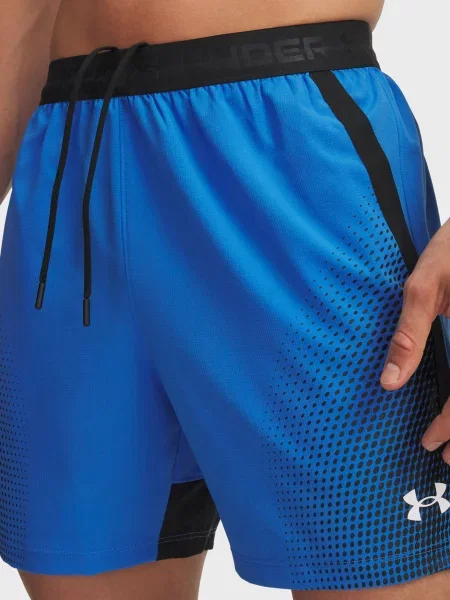 Короткие спортивные шорты Under Armour голубые
