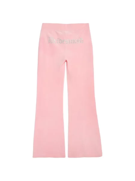 Είδος βελούδου τρέξιμο παντελόνι Juicy Couture ροζ