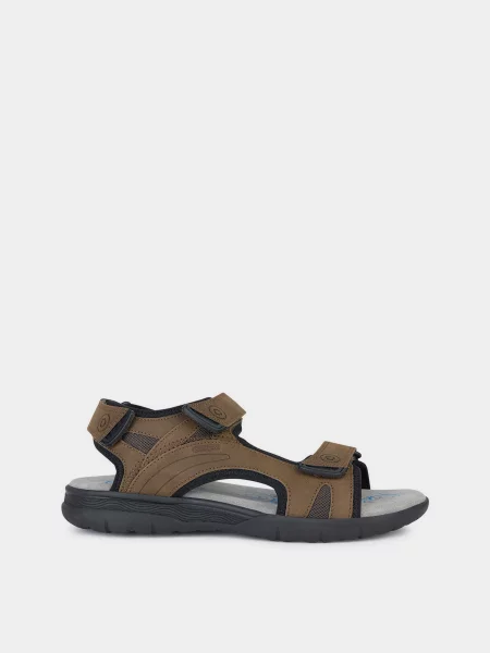 Сандалії Geox U Spherica поліуретан/поліестер коричневий