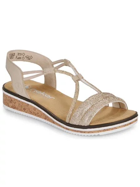 Pantofi Rieker bej