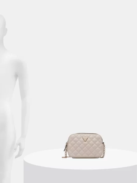 Кожаная сумка через плечо Guess