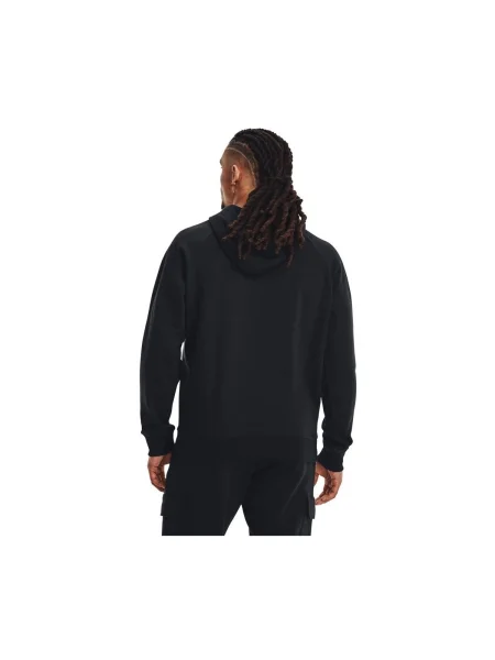Hanorac cu glugă Under Armour din fleece negru