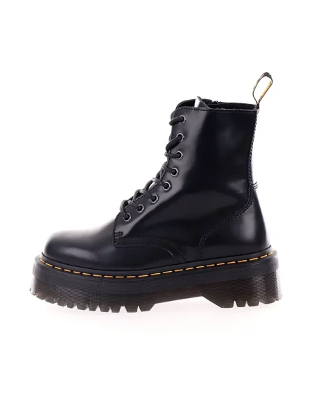 Botki Dr. Martens skórzane retro czarne