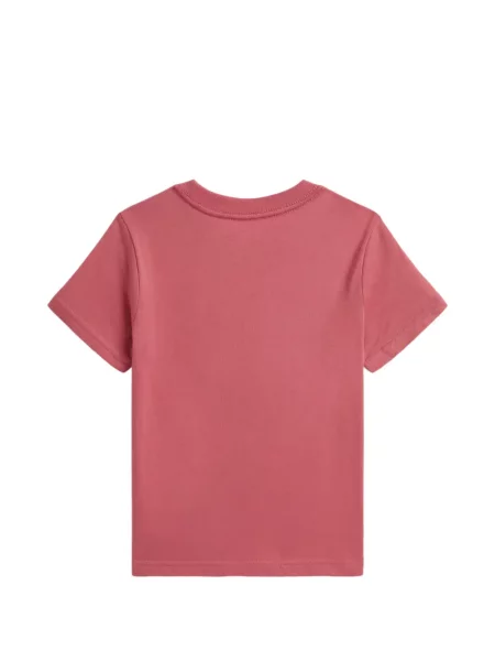 Koszulka polo dziecięca Polo Ralph Lauren różowa