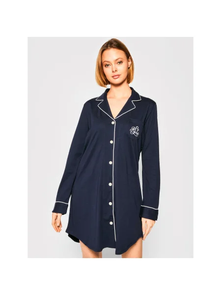 Lauren Ralph Lauren Hálóing Sötétkék Regular Fit