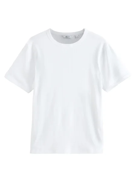 Next Tricou alb