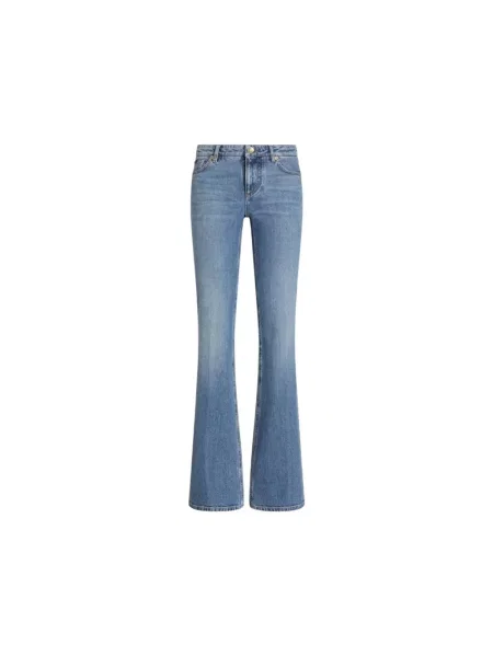 Jeansy dzwony Dolce And Gabbana dzwony niebieskie