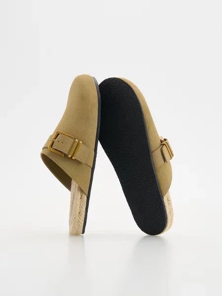 Мюли Reserved бежевые