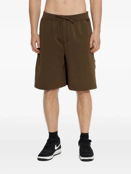 Lung tricou Nike cu cordon cu imagine negru