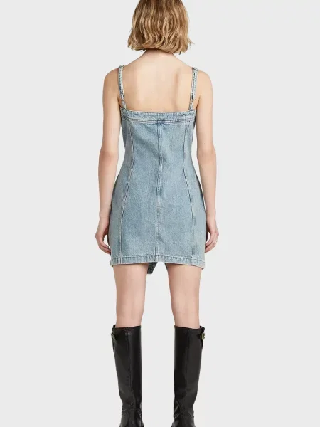 Джинсовое платье G-star Raw голубое