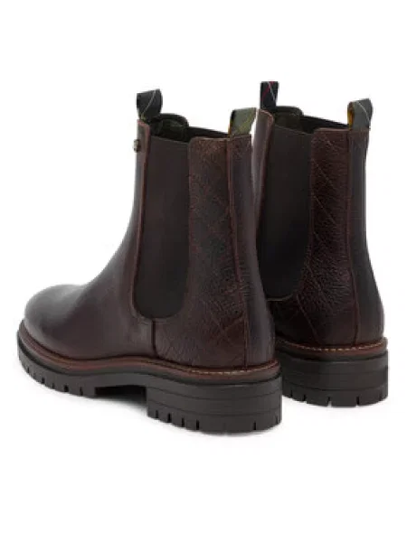 Barbour Gležnjarji Chelsea Evie rjava