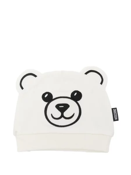 Czapka dziecięca Moschino biała