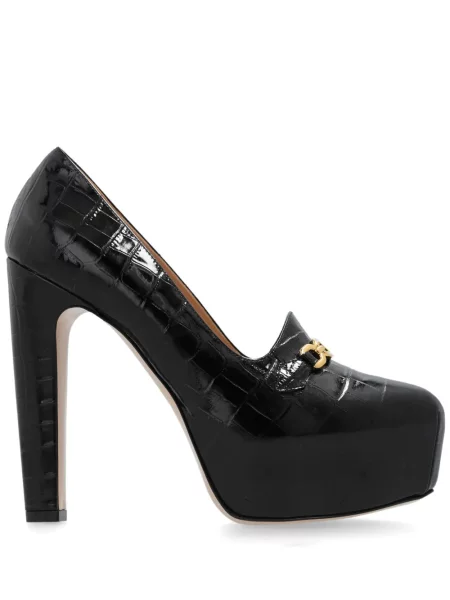 Pantofi cu toc Tom Ford din piele cu platformă negru