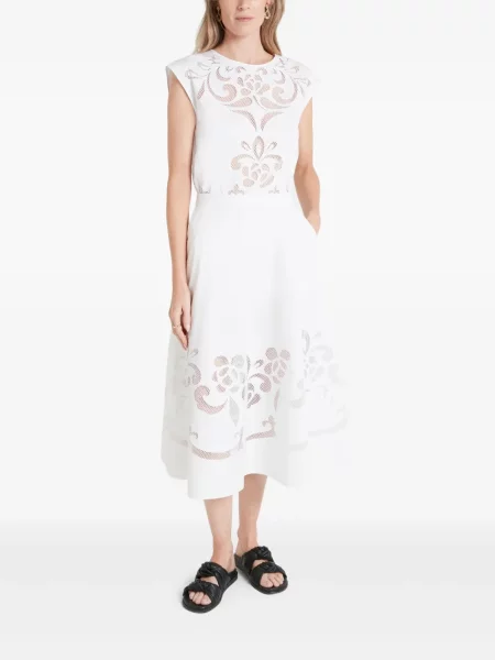 Fustă Temperley London alb