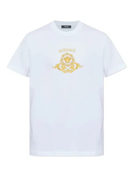 Tricou Versace cu imagine alb